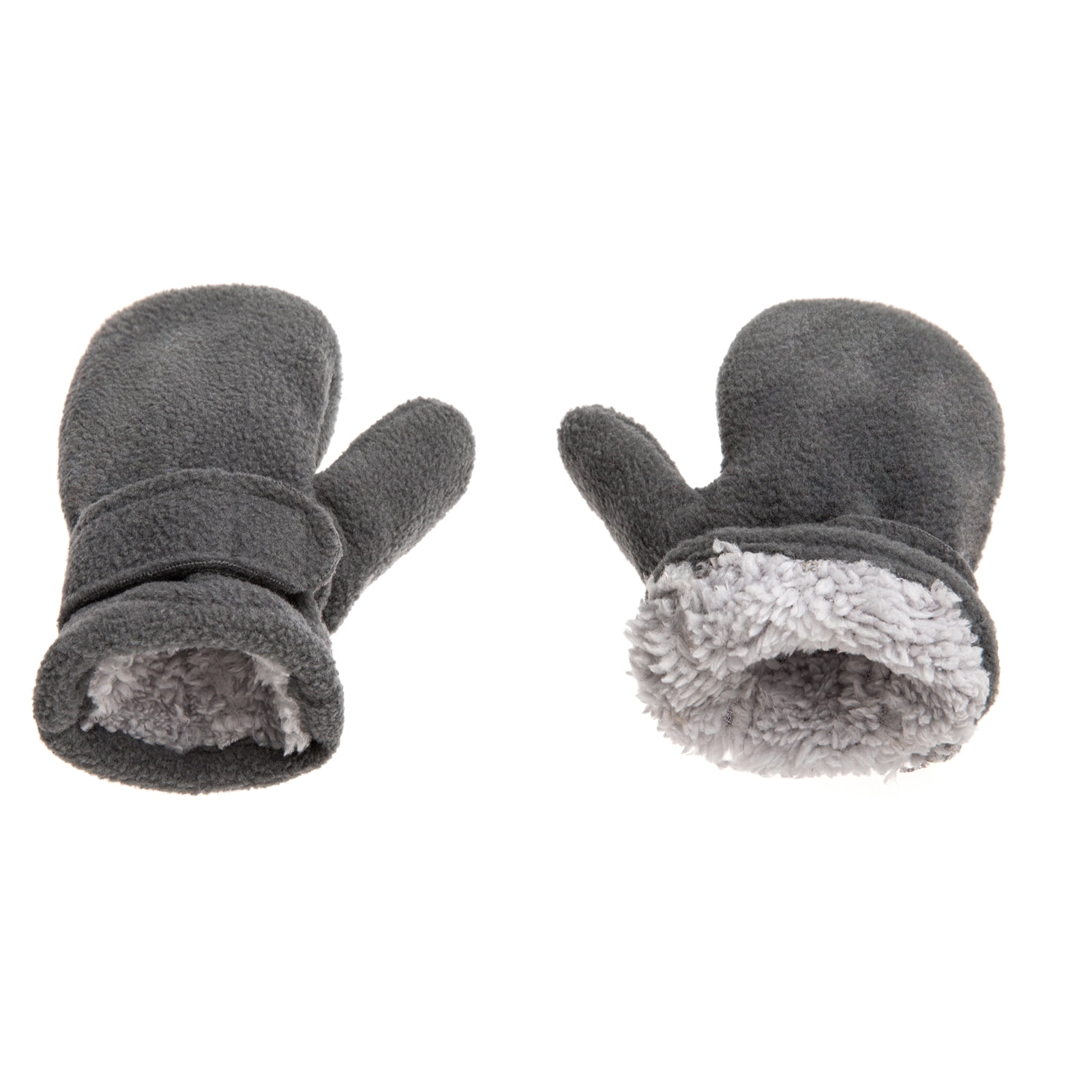 Visland Lined Fleece Toddler Mittens Kids, Winter Warm Gloves, Child Ski Gloves, Waterproof Snow Baby Mitten for Boys Girls，1 Pairs