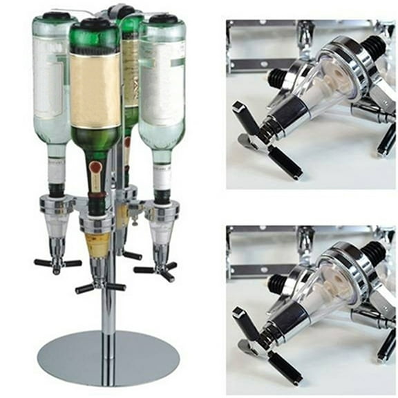 Visland Liquor Dispenser , Bottles Wine Beverage Stand Home Bar Butler Beer Wine Liquor Drink Juice Cocktail Alcohol Dispenser