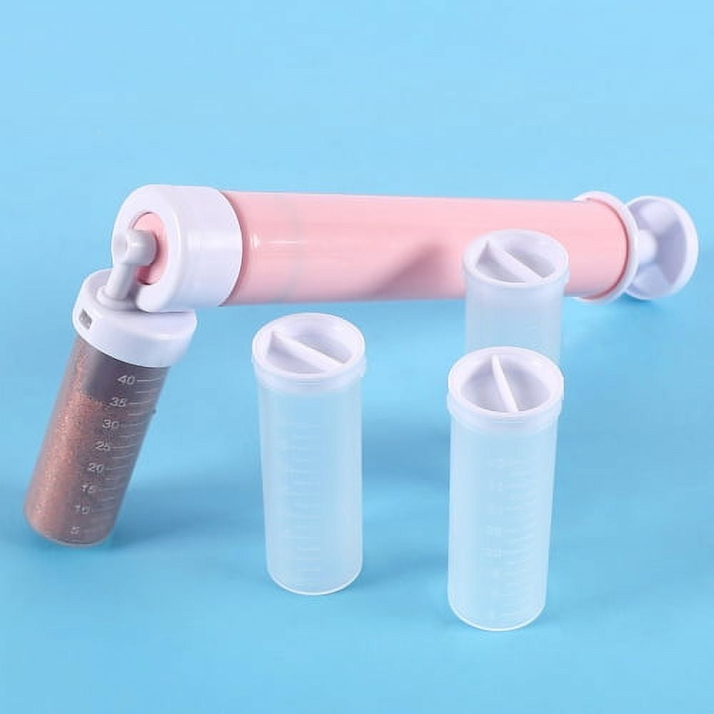 With 4pcs Tube For Cakes Manual Airbrush Glitter Decorating Tools