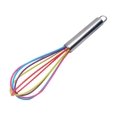 thumbnail image 1 of Visland Manual Whisks, Stainless Steel Handle Silicone Balloon Wire Egg Beater Whisk Mixer Kitchen Tool Multicolor, 1 of 1