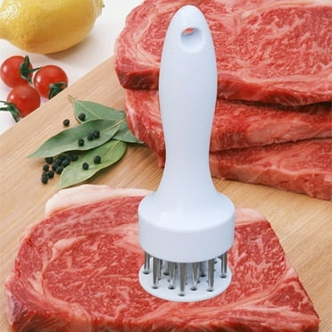 Visland Meat Tenderizer Tool with 21 Blades Stainless Steel Meat Tenderizer Needle for Kitchen Cooking Tenderizing Beef