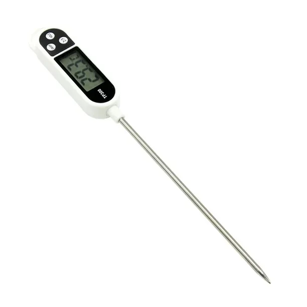 Visland Meat Thermometer Instant Read Thermometer Digital Cooking Thermometer Candy Thermometer with Super Long Probe for Kitchen BBQ Grill Smoker Meat Oil Milk Yogurt Temperature