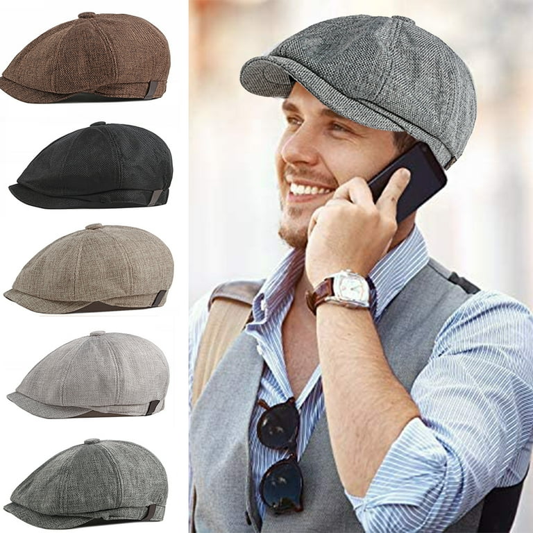 Vintage Cotton Shirring 6Panel Cap (black) | OVY