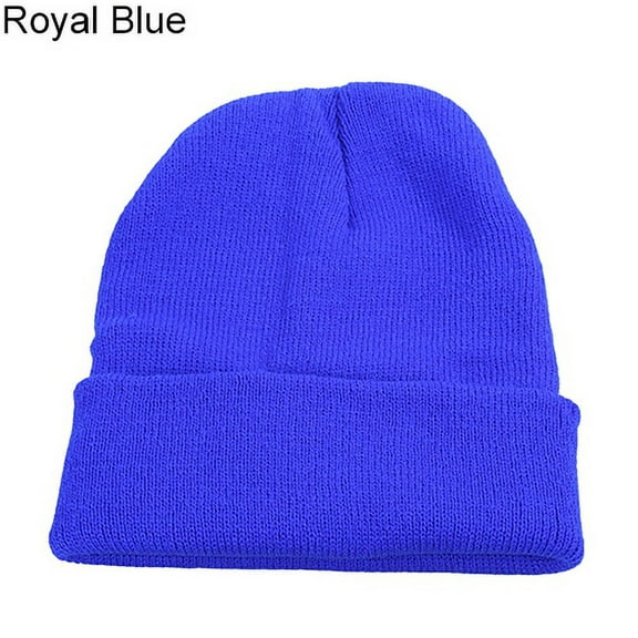 Visland Men Women Beanie Knit Ski Cap Hip-Hop Winter Warm Elastic Wool Yarn Cuff Hat