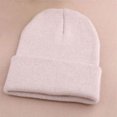 thumbnail image 1 of Visland Men Women Beanie Knit Ski Cap Hip-Hop Winter Warm Elastic Wool Yarn Cuff Hat, 1 of 1