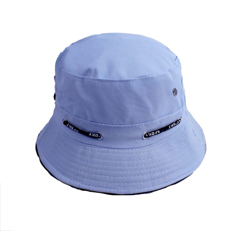 Packable Cotton Bucket Hat Summer Sun Protection Travel Beach Cap 100% Premium Cotton Bucket Hat Small Brim Packable Travel  main image 4