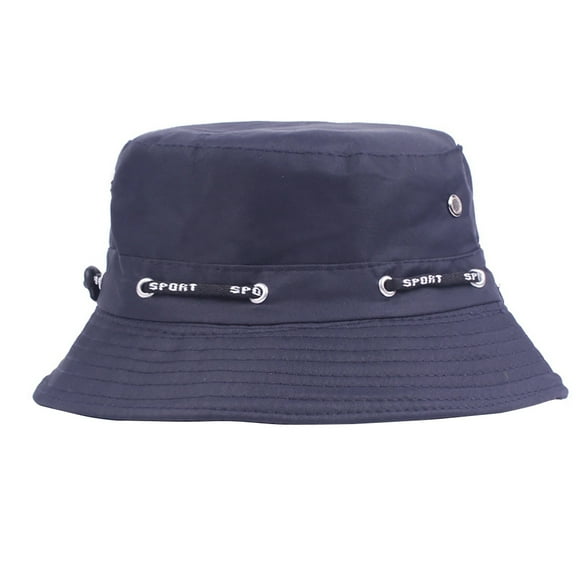Visland Mens Womens Bucket Hat - Unisex Washed Cotton UPF 50 Packable Summer Travel Beach Sun Hat
