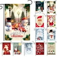 thumbnail image 1 of Visland Merry Christmas Garden Flag 12x18 Inch Vertical, Winter Farmhouse Yard Flag Outdoor Garden Decoration, 1 of 3