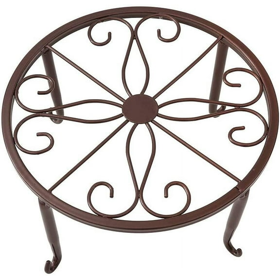 Visland Metal Plant Stand Floor Flower Pot Rack Iron Art Plant Stands Pot Holder