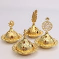 thumbnail image 1 of Visland Middle East Style Incense Holder Alleviate Anxiety Metal Traditional Stick Incense Burner for Gift, 1 of 8