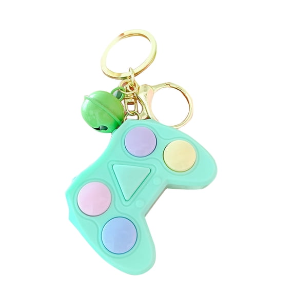 Visland Mini Fidget Toy Push Keychain Toy Anxiety Stress Reliever Hand Toys Cat Paw Push Fidget Game Keychain for Kids Adults