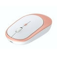 thumbnail image 1 of Visland Multi Device Bluetooth Mouse Quick Response Long Standby Time Slim Tablet Noiseless Mini Mouse – Windows Mac Chrome OS Apple TV Compatible, 1 of 8