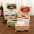 thumbnail image 1 of Visland Napkin Box&nbsp;Dust-proof&nbsp;Refillable&nbsp;Wide Mouth&nbsp;European Style Hotel Tissue Container&nbsp;Office Supplies&nbsp;, 1 of 8