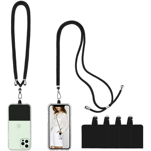 Visland Neck Phone Lanyard Tether Lasso Patch with Comfortable Lanyard Strap Universal for Any Cell Phone Smartphones
