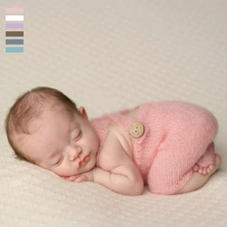 Visland Newborn Photography Props Baby Boys Girls Knitted Romper Newborn Baby Photo Props Outfits
