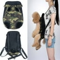 thumbnail image 1 of Visland Pet Carrier Bag Camouflage Pet Storage , Pet Dog Carrier Backpack Puppy Dog Travel Carrier Front Pack Breathable Head-Out Backpack Carrier for Small Dogs Cats Rabbits, 1 of 8