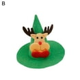 thumbnail image 1 of Visland Pet Headgear Pet Christmas Hat Adjustable Dress Up Fabric Xmas Tree Elk Style Dog Cat Cosplay Xmas Hat Pet Supplies, 1 of 4