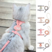 Visland Pet Leash Traction Rope, Pet Polyester Mesh Harness Leash Collar Clothes Vest Cat Kitten Cord Traction Rope