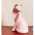 thumbnail image 1 of Visland Pink Cat Statue Ornaments, Nordic Style Cats Art Sculpture Home Decor Office Home Crafts Living Room Bookshelf, 1 of 8