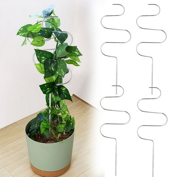 Visland Plant Support Rack 10.24” x 15.75” Stainless Steel Trellis (4 Count)