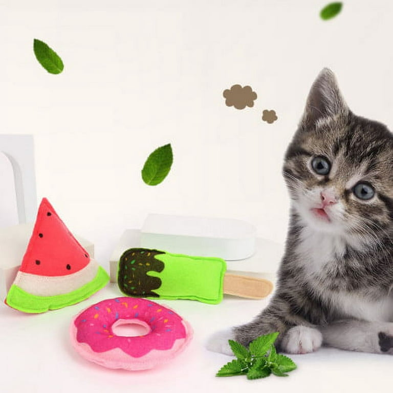 https://i5.walmartimages.com/seo/Visland-Plush-Donut-Watermelon-Catnip-Toys-Indoor-Boredom-Relief-Supplies-Cat-Interactive-Cats-Kitten-Toy-Chew-Gift-Lovers_c91e7c07-a0dc-4856-8df7-28420ffc2dd2.d8918ab8e17b49168156b53ec5da0f8a.jpeg?odnHeight=768&odnWidth=768&odnBg=FFFFFF