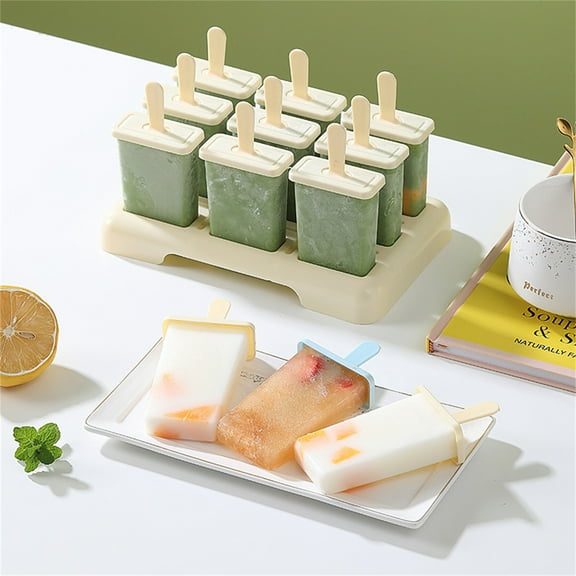 Visland Popsicle Molds,BPA Free Popcylce Molds,Reusable Popsicle Mold for Kids, Homemade Popsicles Ice Cream Mold Ice Molds Maker