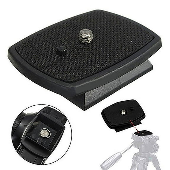 Visland Practical Screw Adapter Tripod Quick Release Plate for Digital Camera DSLR SLR