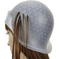 thumbnail image 1 of Visland Professional Salon Reusable Silicone Hair Staining Cap Multicolor Hair Dyeing Cap, 1 of 7