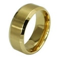 thumbnail image 1 of Visland Punk Ring Cool Comfortable to Wear Simple Creative Titanium Steel Wide Band Ring for Cocktail Bar Club, 1 of 3