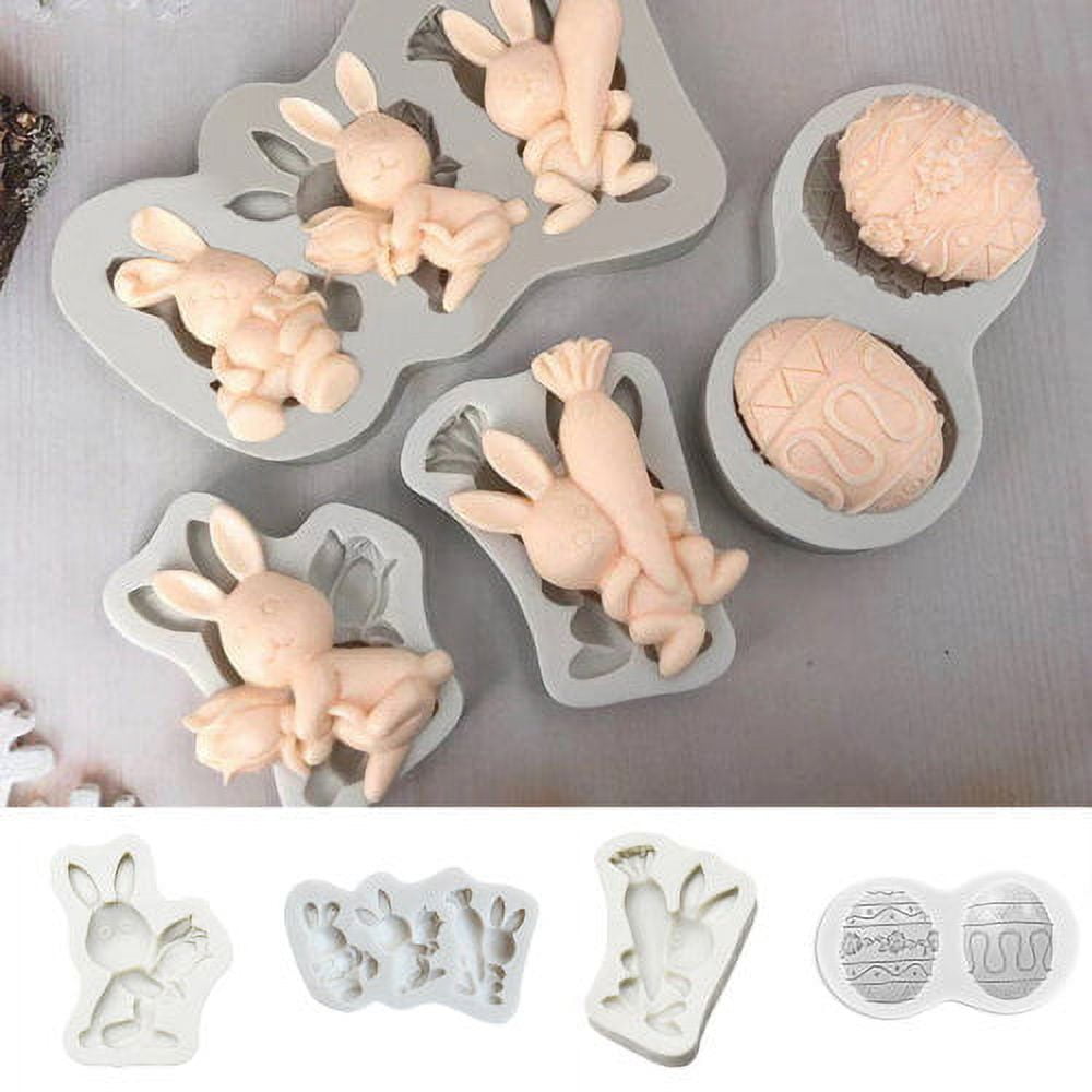Heart Chocolate Mold Cupcake Cake Silicone Baking Candy Decorating Mould  Chocolate Baking Supplies Tools 