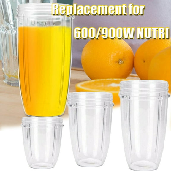 Visland Replacement Cup for Replacement Parts 18oz/24oz/32oz for Nutri Bullet 600W and 900W
