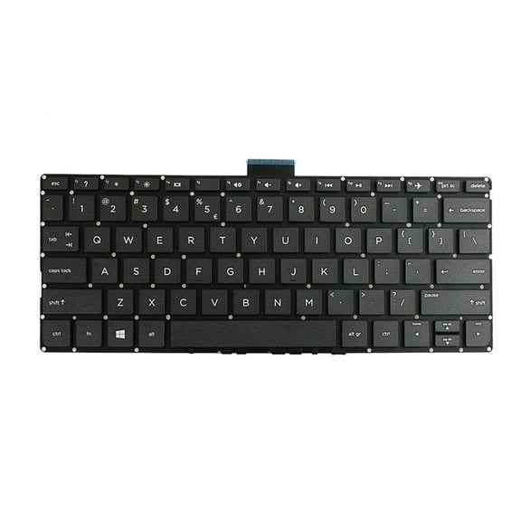 Visland Replacement US Keyboard Keys + Frame for Pavilion 11 x360 11 u000 m1 u000 M1 U001DX Layout Repair Part