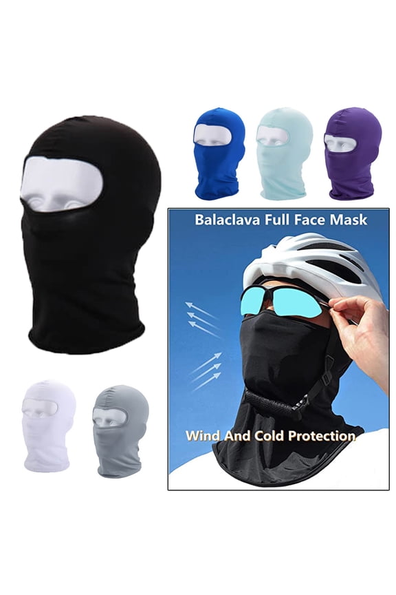 Ski Mask Balaclava Face Mask UV Protection Dustproof Windproof Face Cover for Men Women Skiing, Summer Cooling Neck Gaiter, Snowboarding, Cycling Hiking