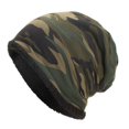 thumbnail image 1 of Visland Slouchy Beanie for Men Womne Winter Hats for Guys Cool Beanies Lined Fleece Warm Thick Skully Binie Hat, 1 of 3