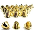 thumbnail image 1 of Visland Small Bells Jingle Bells Vintage Bells for Hanging Christmas Wind Chimes Making Dog Training Doorbell Wedding Decor, 20PCS, 1 of 8