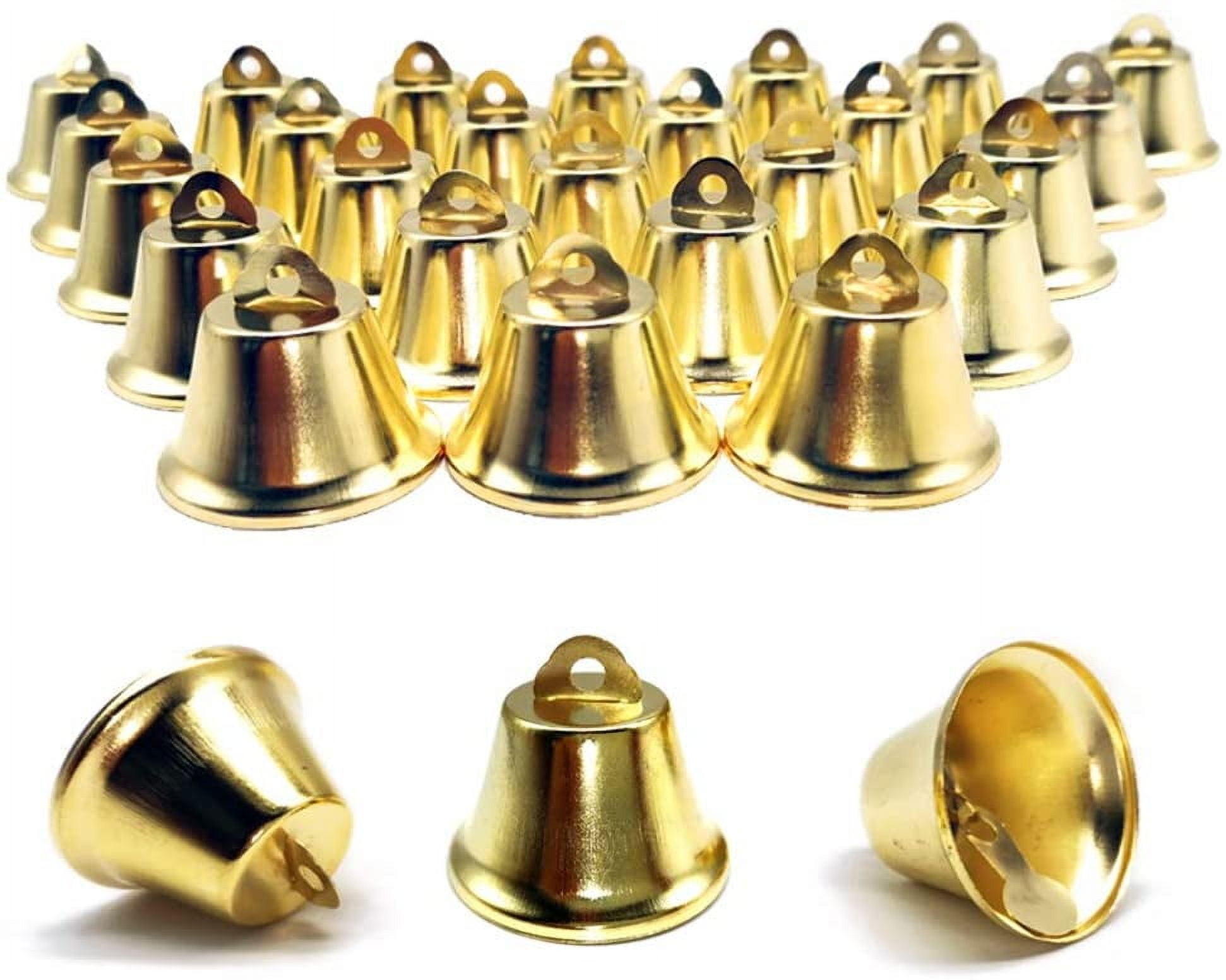 Visland Small Bells Jingle Bells Vintage Bells for Hanging Christmas ...