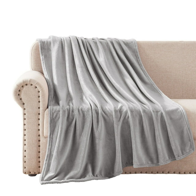 Visland Small Fleece Throw Blanket for Couch/Sofa/Bed,Plush Soft Blankets and Throws,Lightweight and Cozy