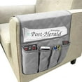 thumbnail image 1 of Visland Sofa Chair Couch Armrest Organizer, 5 Pockets Anti-Slip Armchair Storage Bag, Fits for Tablet, Phone, Pad, Book, Magazines, TV Remote Control, 1 of 8
