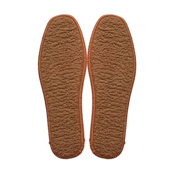 Visland Soft Faux Wool Felt Winter Warm Shoe Boot Insoles - Faux Wool Felt Insert for Men and Women