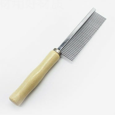 Visland Stainless Steel Pet Dog & Cat Shedding Comb and Grooming Comb Trimmer Comb