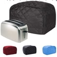 thumbnail image 1 of Visland Toaster Cover Polyester Quilted Four Slice Toaster Appliance Cover Dust and Fingerprint Machine Washable, 1 of 8