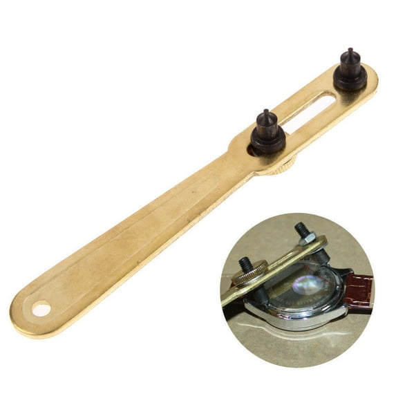 Visland Watch Case Opener, Watches Back Case Wrench Opener Remover Repair Screwback Kits Tool Watchmaker Adjustable Remover Repairing Accessories