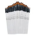 thumbnail image 1 of Visland Watercolor Detail Paint Brushes 12PCS for Watercolors,Acrylics,Inks,Gouache,Oil and Tempera, 1 of 8