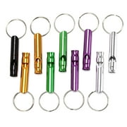 Visland Whistle, 10 Packs Sports Whistles with Lanyard, Loud Crisp Sound Whistle Bulk Ideal for Coaches, Referees, and Officials