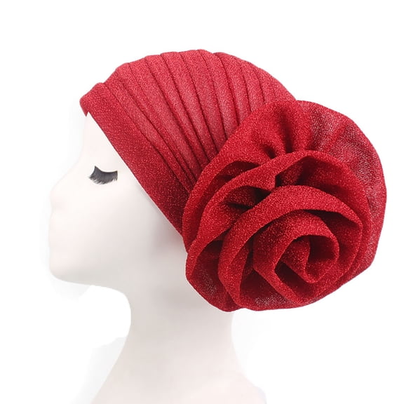 Visland Women Turban Knot Head wrap Beanie Pre-Tied Bonnet Chemo Cap Hair Loss Hat