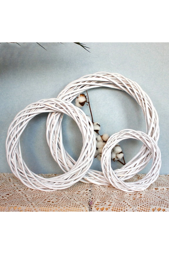 Wreaths Vine Branch Wreath Christmas DIY Crafts Rattan Wreath Garland Holiday Wreaths Front Door Hanging for Christmas Craft Wedding Home Decor