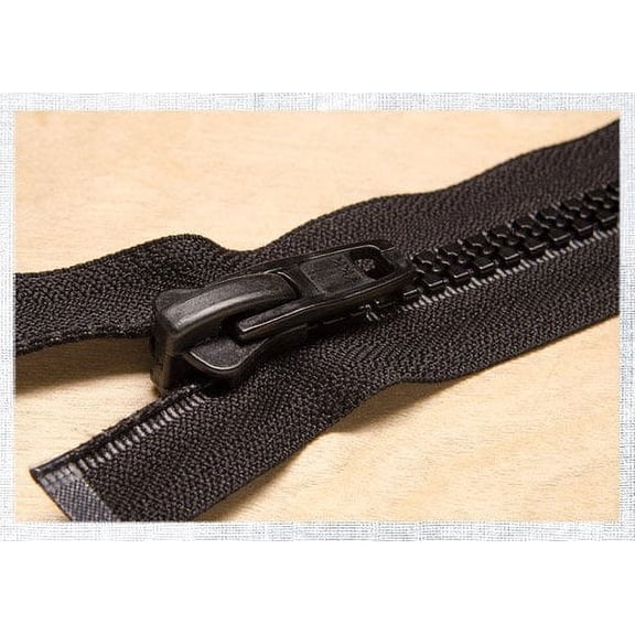 Vislon Replacement Zipper 11" YKK 10V Separating with a Plastic Slider