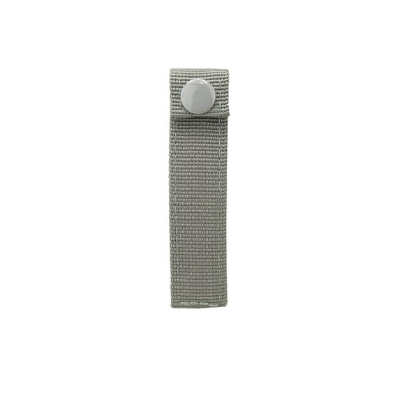 VISM by NcSTAR MOLLE SMALL 4" THUMB SNAP STRAPS/ 4 PACK/ URBAN GRAY