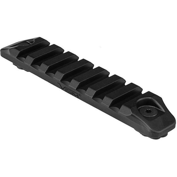 VISM M-Lok & Keymod Picatinny Accessory Rail, Medium, Black