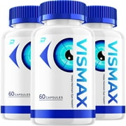 Vismax Eye Support Supplement   Vis Max Capsules Eye Vitamins Healthy Vision, 3 Pack, 180 Capsules
